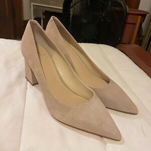 Marc Fisher Suede Block Heels
